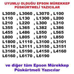 Lustre - Lustre (Epson) İnkjet Açık Mavi Mürekkep 70 ml (1) Lustre - Lustre (Epson) İnkjet Açık Mavi Mürekkep 70 ml (1)