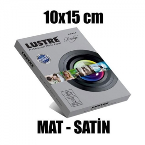 Lustre - Lustre 10X15 Mat (Satin) İnkjet Fotoğraf Kağıdı (1) Lustre - Lustre 10X15 Mat (Satin) İnkjet Fotoğraf Kağıdı (1)