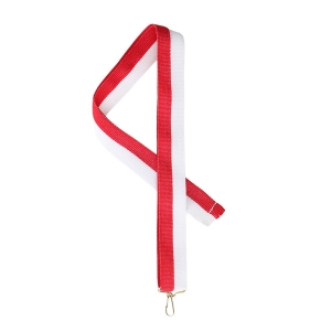 Ekonomik Madalya İpi - Kırmızı Beyaz - 4