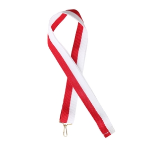  - Madalya İpi - Kırmızı Beyaz (1)