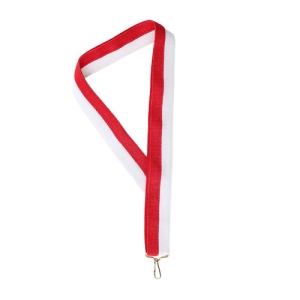 Ekonomik Madalya İpi - Kırmızı Beyaz - 3