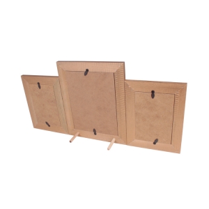 Masaüstü Altın Ahşap Çerçeve - Üçlü - 6