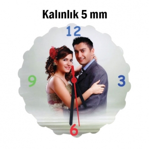 - HDF Yuvarlak Saat 20 cm  - HDF Yuvarlak Saat 20 cm