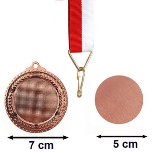 - Sublimasyon Bronz Madalya 7 cm  - Sublimasyon Bronz Madalya 7 cm