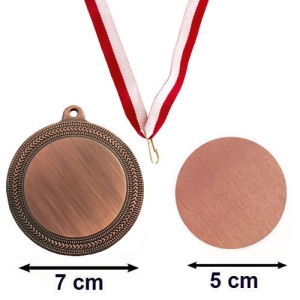 - Sublimasyon Bronz Madalya 7 cm   - Sublimasyon Bronz Madalya 7 cm