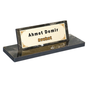 - Mermer Desenli Ahşap Masa İsimliği   - Mermer Desenli Ahşap Masa İsimliği
