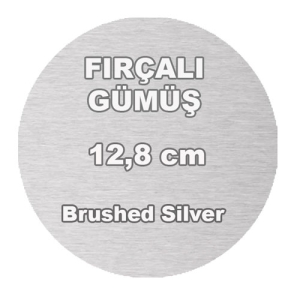 Metal Tabaklar İçin Sublimasyon Baskı Metali 12,8 cm - 6