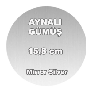 Metal Tabaklar İçin Sublimasyon Baskı Metali 15,8 cm - 3