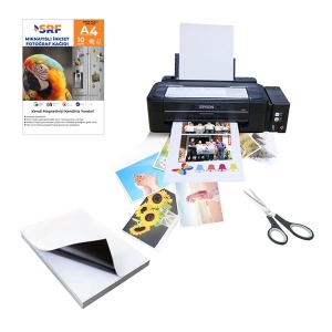 SRF Mıknatıslı (Magnet) İnkjet Fotoğraf Kağıdı (10 adet A4) (1)