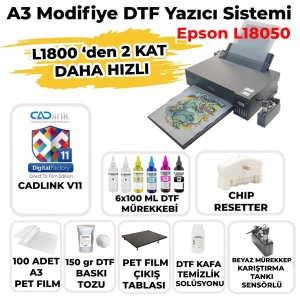 - DTF A3 Tekstil Baskı Yazıcısı (CADLink)  - DTF A3 Tekstil Baskı Yazıcısı (CADLink)