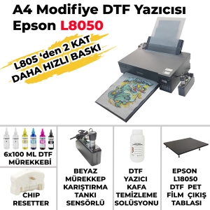 - DTF A4 Tekstil Baskı Yazıcısı  - DTF A4 Tekstil Baskı Yazıcısı