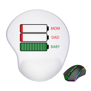 - Sublimasyon Kesik Oval Mouse Pad - Bilek Destekli  - Sublimasyon Kesik Oval Mouse Pad - Bilek Destekli