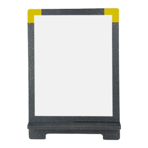 - Sublimasyon Simli Siyah Ahşap Plaket 18x26 cm - Beyaz Metalli   - Sublimasyon Simli Siyah Ahşap Plaket 18x26 cm - Beyaz Metalli