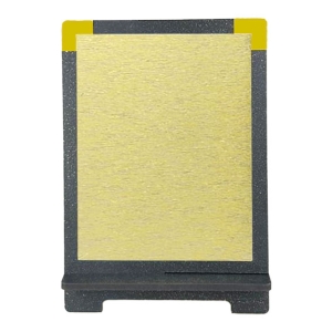 - Sublimasyon Simli Siyah Ahşap Plaket 18x26 cm - Altın Metalli   - Sublimasyon Simli Siyah Ahşap Plaket 18x26 cm - Altın Metalli