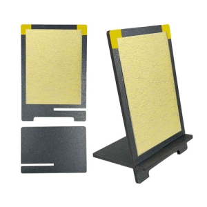 - Sublimasyon Simli Siyah Ahşap Plaket 18x26 cm - Altın Metalli (1)  - Sublimasyon Simli Siyah Ahşap Plaket 18x26 cm - Altın Metalli (1)