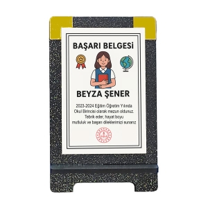 - Sublimasyon Simli Siyah Ahşap Plaket 13x21 cm - Beyaz Metalli   - Sublimasyon Simli Siyah Ahşap Plaket 13x21 cm - Beyaz Metalli