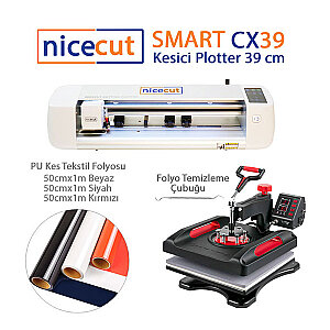 NICECUT CX39 Plotter Tekstil Baskı Seti (1)