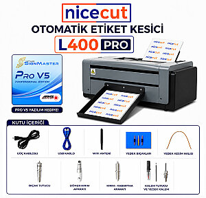 NICECUT L400 PRO Servo Otomatik Etiket Sticker Kesim Makinesi (1)