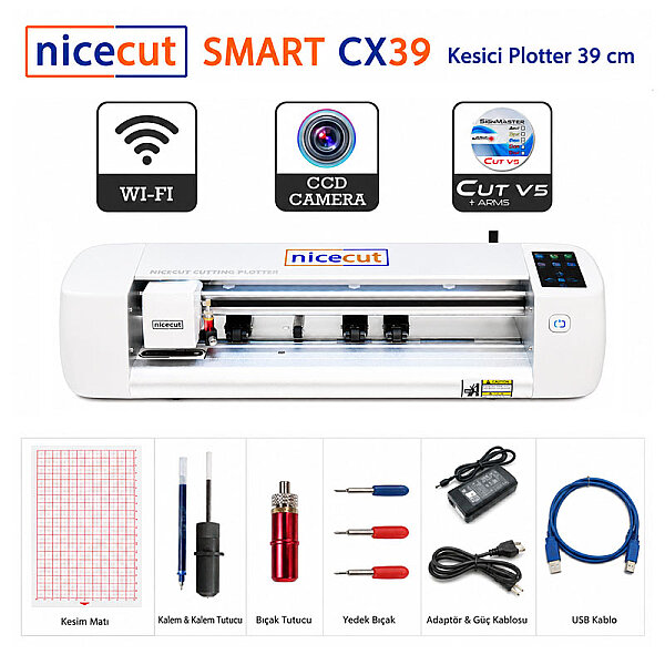 NICECUT Smart CX39 Masaüstü Kesici Plotter 39 cm - 2