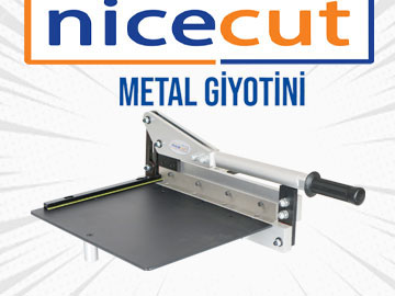 Nicecut Metal Kesim Giyotini Modelimiz