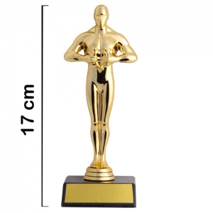 - Sublimasyon Mini Oscar Heykeli 17 cm  - Sublimasyon Mini Oscar Heykeli 17 cm