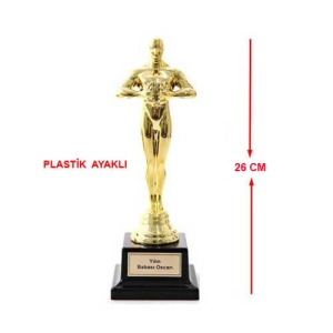 - Sublimasyon Oscar Heykeli-Plastik Ayaklı  - Sublimasyon Oscar Heykeli-Plastik Ayaklı