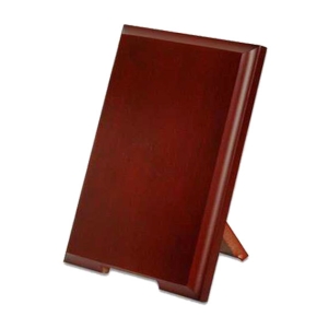 - Bordo Renkli Ayaklı Ahşap Plaket 15x20 cm (metalsiz)   - Bordo Renkli Ayaklı Ahşap Plaket 15x20 cm (metalsiz)