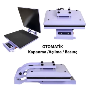 - Otomatik Transfer Baskı Makinesi 38x38 cm (1)  - Otomatik Transfer Baskı Makinesi 38x38 cm (1)