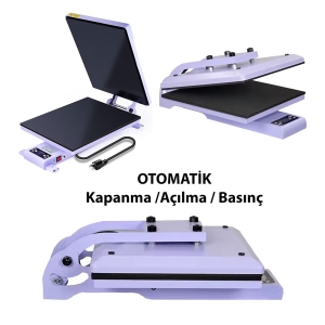 - Otomatik Transfer Baskı Makinesi 40x50 cm (1)  - Otomatik Transfer Baskı Makinesi 40x50 cm (1)