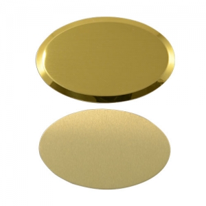 - Oval Metal Yaka İsimliği (altın)  - Oval Metal Yaka İsimliği (altın)