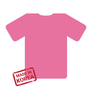 Pembe PU Tekstil Transfer Folyosu - 51 cm x 1 metre