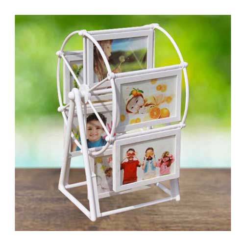  - Kurulu Plastik Dönme Dolap Çerçeve - Beyaz