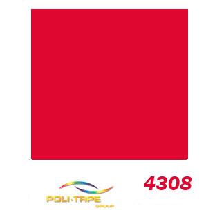 Poli Tape Kırmızı Tekstil Transfer Folyosu - 51 cm x 1 metre - 1