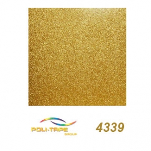 Poli Tape Glitter Altın Tekstil Transfer Folyosu - 51 cm x 1 metre
