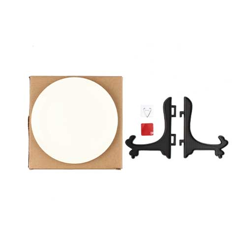 - Sublimasyon Porselen Tabak 21 cm  - Sublimasyon Porselen Tabak 21 cm