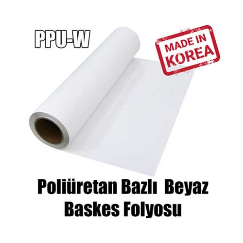 Beyaz Baskes Tekstil Transfer Folyosu - 51 cm x 1 m - 1