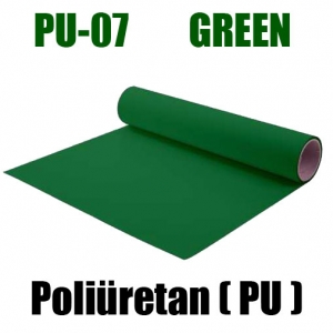 Yeşil PU Tekstil Transfer Folyosu - 51 cm x 1 metre (1)