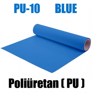 Mavi PU Tekstil Transfer Folyosu - 51 cm x 1 metre (1)