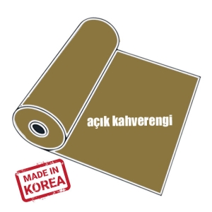 PVC Açık Kahverengi Tekstil Transfer Folyosu - 51 cm x 1 metre