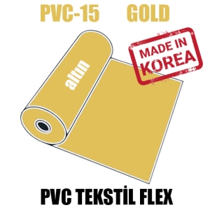 - PVC Altın (Gold) Flex / 51 cm x 1 metre (1)  - PVC Altın (Gold) Flex / 51 cm x 1 metre (1)