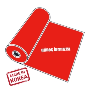 PVC Güneş (Sun Red) Tekstil Transfer Folyosu - 51 cm x 1 metre