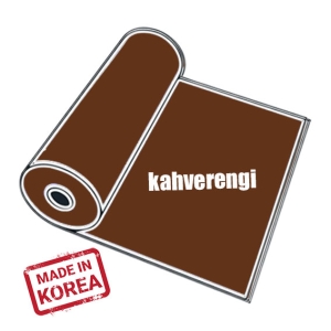 PVC Kahverengi Tekstil Transfer Folyosu - 51 cm x 1 metre