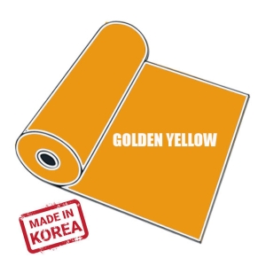 PVC Koyu Sarı Tekstil Transfer Folyosu - 51 cm x 1 metre