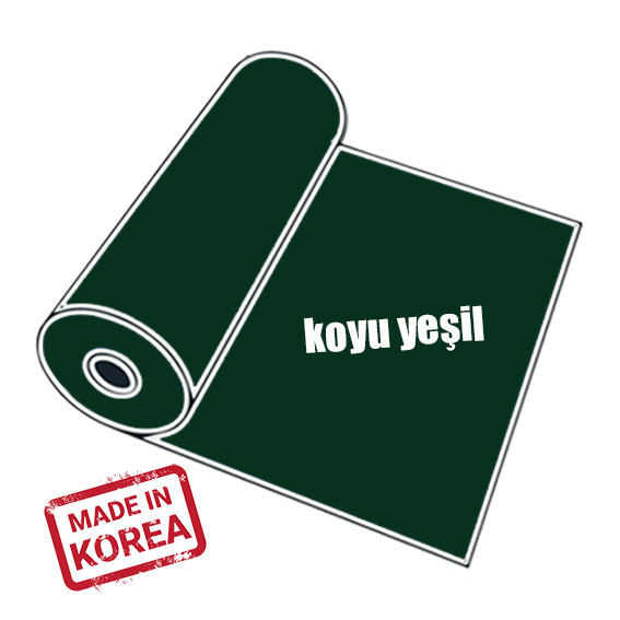 PVC Koyu Yeşil Tekstil Transfer Folyosu - 51 cm x 1 metre - 1