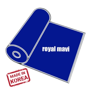 PVC Mavi (Royal Blue) Tekstil Transfer Folyosu - 51 cm x 1 metre