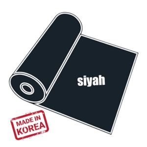 PVC Siyah Tekstil Transfer Folyosu - 51 cm x 1 metre