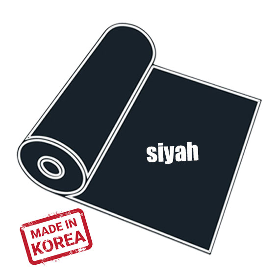 PVC Siyah Tekstil Transfer Folyosu - 51 cm x 1 metre - 1