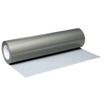 Poli Tape Reflektif Eko.Koyu Gri Tekstil Transfer Folyosu - 51 cm x 1 metre - 1