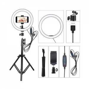  - Ring Light 11 inç Led Işık Youtuber Makyöz 2m Stand