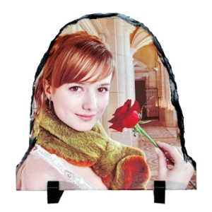 - Sublimasyon Oval Taş 15X15 cm  - Sublimasyon Oval Taş 15X15 cm